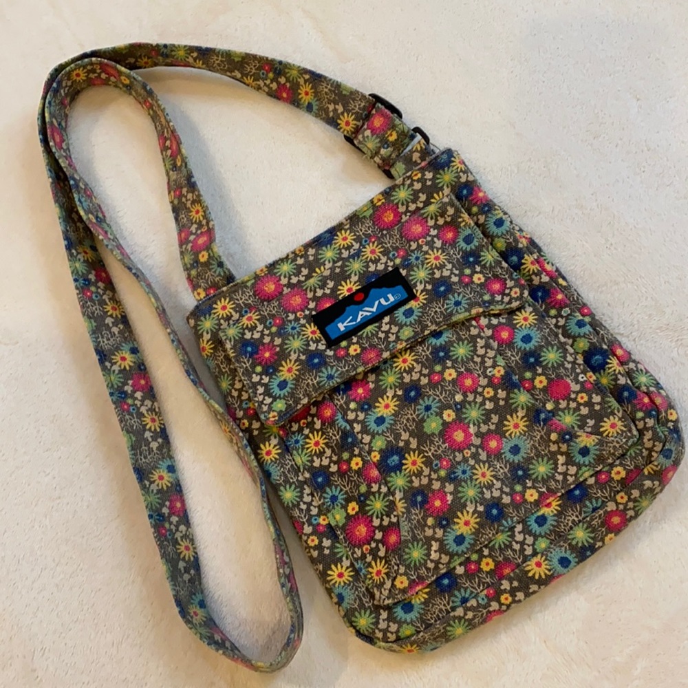 Kavu Floral Crossbody Bag